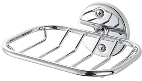 Haceka Seifenhalter Standard in Drahtoptik, Metall, Silber, 15 x 15 x 9 cm