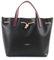 Lancaster Pur Smooth Bucket Bag Noir-Bordeuax