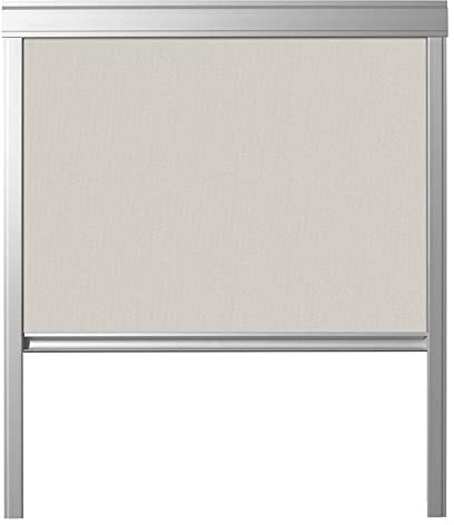 Dachfenster Verdunkelungsrollo kompatibel mit VELUX, Beige, für C02