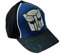 Transformers Basecape, Kappy, Kappe, Schirmmütze für Kinder, Jungen, mit Transformers Logo (Schwarz, 54)