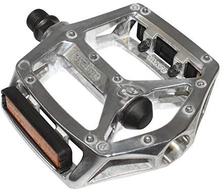 NEWTON Pedale BMX alu Argent 9-16 roulement du (Paire sur Carte)