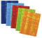 Clairefontaine 3311C - Packung mit 10 Heften, DIN A4+ 24x32cm, geheftet, 90 g, 24 Blatt, französische Lineatur, farbig sortiert, 1 Pack