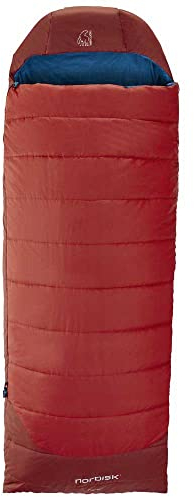 Nordisk Puk +10 Blanket Schlafsack L rot/blau