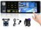 Autoradio 1 Din con Schermo da 4,1 Pollici Touchscreen Stereo Auto Radio con Vivavoce Bluetooth RDS FM/AM USB/AUX/TF Microfono+Retrocamera