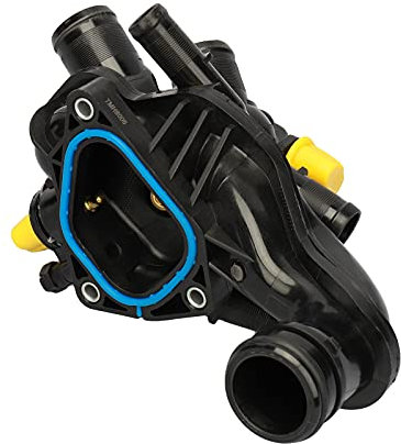 HARUMA 11537534521 Thermostat Assembly w/Housing Sensor Gasket 2007-2013 for Mini Cooper, 2011-2012 for Mini Cooper Countryman