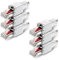 NEXMEX 6x RJ45 CAT 6 Netzwerkstecker werkzeuglos 250 MHz UTP Crimpstecker Stecker ohne Werkzeug für CAT6 CAT6A CAT5e Netzwerkkabel Patchkabel Verlegekabel AWG 22-26 Kabel Ø bis 7,5 mm Ethernet LAN