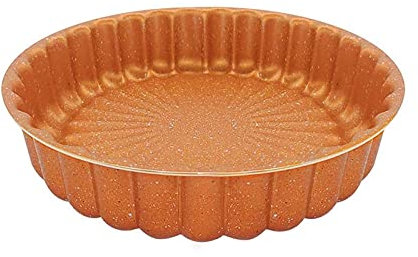 Charlotte Teglia per torte, rivestimento antiaderente a 4 strati, stampo per torta Charlotte in alluminio pressofuso a sgancio rapido, 29,5 cm A