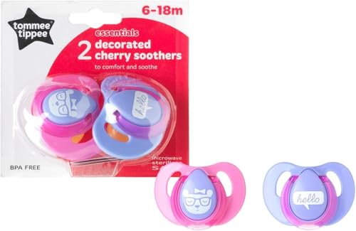 Tommee Tippee 2 Cherrynight Schnuller, 6-18 Monate