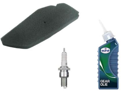 Inspektionsset Luftfilter Zündkerze Getriebeöl – passend für Piaggio Sfera 50 NSL – Servicepaket für Wartung & Pflege
