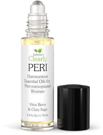 PERI Ätherisches Öl Roll-On für Frauen | Natürliche Aromatherapie-Mischung für Balance, Stimmung, Antrieb und Energie mit Mönchspfeffer, Muskatellersalbei, Geranie, Neroli, Orange und Jojoba