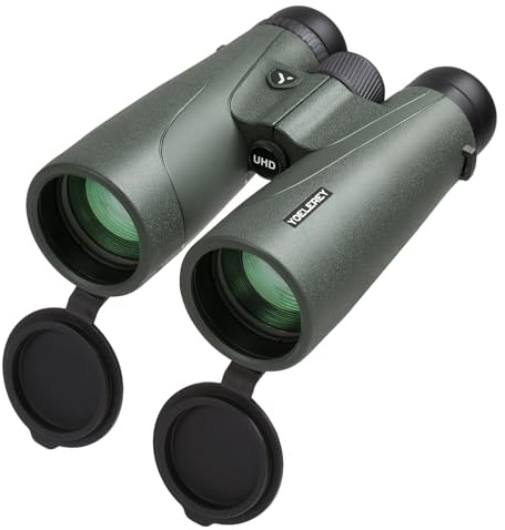 15x52 UHD Binoculars for Adults High Powered with Phone Adapter, Bino Case, Quick Release Straps, Cleaning Cloth - Binoculars for Bird Watching - Low Night Vision for Hunting, Stargazing, Cruise Ship