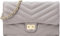 Farcauo Kleine Umhängetasche Damen Grau Handtasche und Crossbody Bag, Kompakte Schultertasche für Damen, Elegante Abendtasche für Frauen, Damentasche für Alltag und Abend