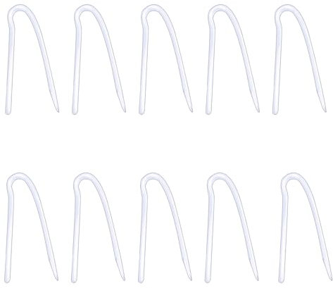 10pcs Hearing Aid Tubes,Lightweight Hearing Aid Tubes NHS, Suitable for Most Hearing Aids Tubes, Flexible Hearing Aid Tubing Replacement Professional Hearing Aid Supplies for Seniors