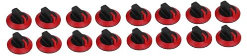 Angoily 16pcs Plastic Stove Knobs Easy to -hand Operation Replacement Knobs for Gas Range