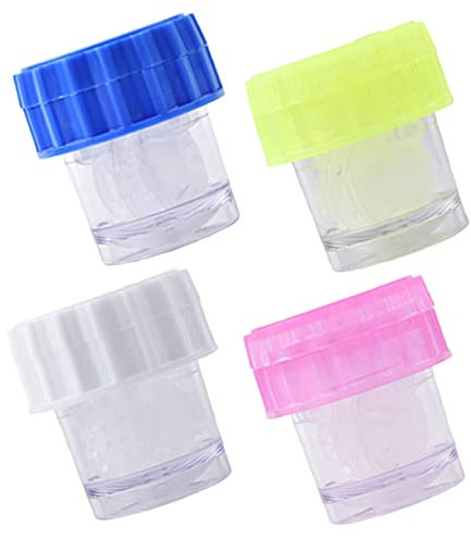 Ipetboom 4Pcs Manual Lens Cleaner Kit Plastic Cleaning Case Travel-Friendly Design for Daily Use and Hygiene Maintenance