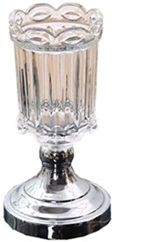 ETZRYSYB Vase Elegant and indestructible crystal glass goblets, vases, suitable for parties and weddings