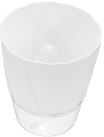 FONDOTIN Autorriego De Doble Plástica Autoabsorvente para De Interior y Jardín Diseño Transparente y Ventilado para Hidropónico y Decoración del