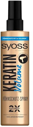 6er Pack - Syoss Föhnschutz-Spray Keratin & Volume - 200ml