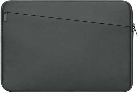 HEDUGO 14 Inch Laptop Sleeve Portable Laptop Case with Accessory Pocket Compatible with 15 MacBook Air M4 M3 M2 14 HP Acer Dell Chromebook Soft Carrying Sleeve Padded Computer Pouch Cover