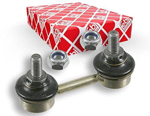 febi bilstein 10037 Verbindungsstange mit Sicherungsmuttern, 1 Stück | Kompatibel mit: BMW 7, Z8 Roadster