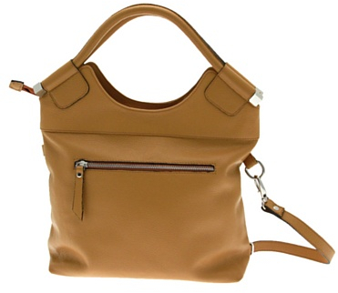 Rue Princesse Lederhandtasche Sydney hellbraun