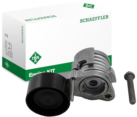 INA 534 0432 10 Spannarm Keilrippenriemen Kompatibel mit BMW 5 Touring F11 11287582761 11288620022 7582761 | Kompatibel mit: BMW 5, 5 Touring, 7, X3