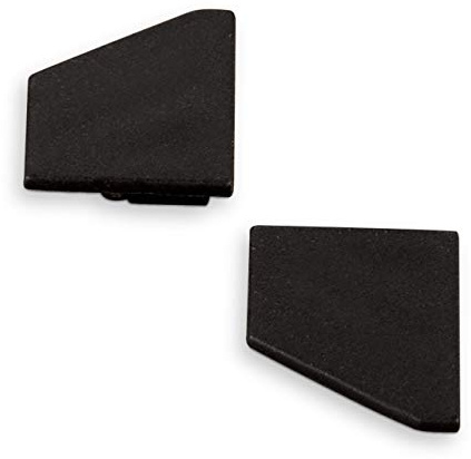 SOTECH Endkappenset für Led Eck - Profil-66 schwarz 1 x links / 1 x rechts