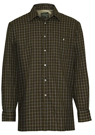 Champion Men's Milton Long Sleeve Micro Fleece Lined Winter Shirt