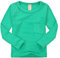 CuteOn Kids Boys Girls Long Sleeve Cotton T-Shirt Grass Green 6 Years