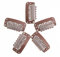 iExtension 20 Clips für Clip in Extensions Echthaar Tressen Haarverlängerung Perücke Wig Haarklammer Haarclips - Braun