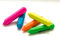 Läufer 69366 Ratzefix NEON Radiergummi, Kunststoff-Radierer in Stiftform, farbig sortiert in Neonfarben