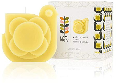 Orla Kiely Kerze, Duft: Weiße Grapefruit und Basilikum