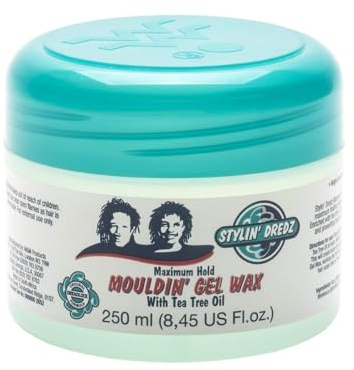 Stylin' Dredz Mouldin' Gel Wax 250ml