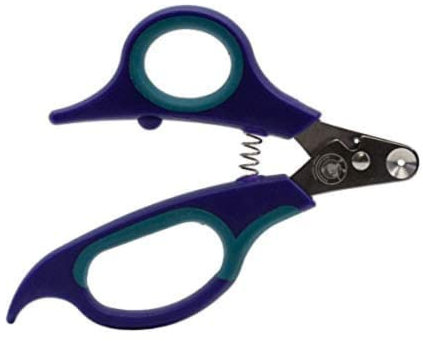 Zen Clipper a revolutionary new pet nail clipper that is designed to clip just the tip of the nail. Purple 2mm (.076)