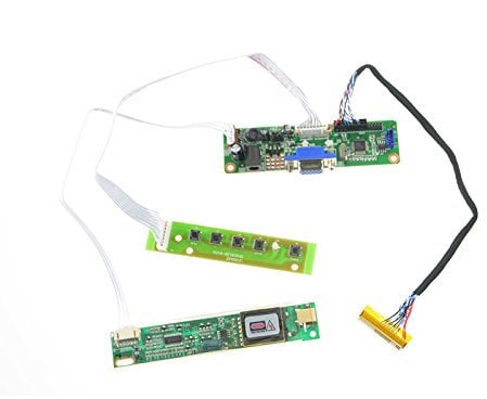 NJYTouch V.M70A VGA Controller Board Kit LVDS Driver For B154EW08 B154EW08 V.1 1280x800 LCD Screen