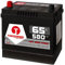 Tokohama Autobatterie 65Ah 580A/EN Asia Japan Starter Batterie Plus Pol Links ersetzt 60Ah 12V