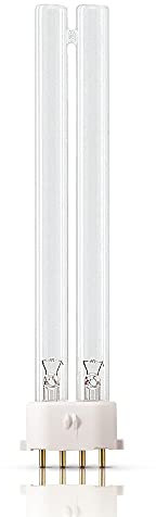 UVC Lampe PHILIPS PL-S 5 Watt 4 Pin 2G7 TUV Teichklärer Algen Killer Bitron Oase