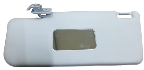 RICAMBIITALIA2017 Parasol Izquierdo (del lado del conductor) con Espejo + Bolsillo para Fiat Panda 2003-2011