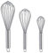 Whisks for Cooking, 3 Pack Stainless Steel Whisk for Blending, Whisking, Beating and Stirring, Enhanced Version Balloon Wire Whisk Set, 8+10+12