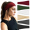 DRESHOW 6 Stück Damen Stirnband Kopfband Haarband Turban Elastische Stirnband Haarschmuck für Mädchen Alltag Yoga Sport Fitness