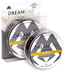 Mikado Karpfenschnur DREAMLINE CARP 0,24mm-0,30mm / 300m Angelschnur Feederschnur Monofil TOP (0,28mm/8,60kg/300m)