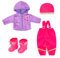 Bayer Design 84200AG Puppenkleidung, Outfit, Anziehsachen Babypuppen 38-43cm, mehrteilig, Puppenzubehör