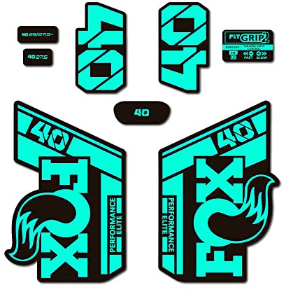 STAR SAM Aufkleber Fox 40 Performance Elite 2021 Mint 1 CMT
