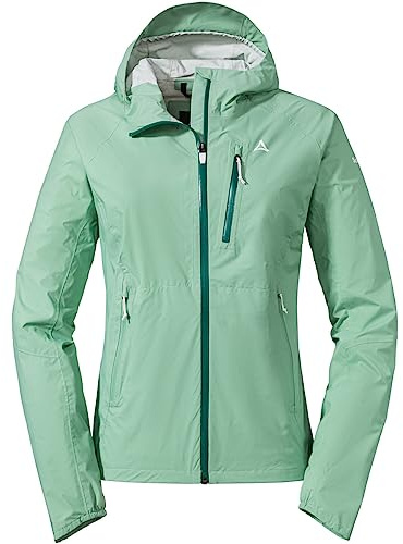 Schöffel Damen 2.5L Jacket Tegelberg L, wasserdichte, Winddichte Outdoorjacke, atmungsaktive Übergangsjacke mit geruchshemmender Innenseite