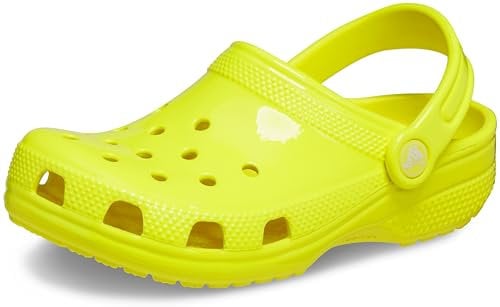 Crocs Unisex Adult Clog, Classic Neon HL Clog, Acidity, 6 UK Men/ 7 UK Women
