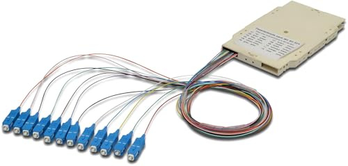 EFB-Elektronik Bestückte Spleißkassette mit farbigen abgesetzten Pigtails SC OS2 (53100,211) Marke