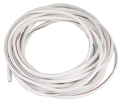 JNNJ Kantenschutz für Autotüren, Autotür Kantenschutz Kein Kleber Kantenschutz Auto, 5m Auto Kante Trim U-Förmige Haustür Türrahmen Dichtung, für LKW, SUV(Weiß)