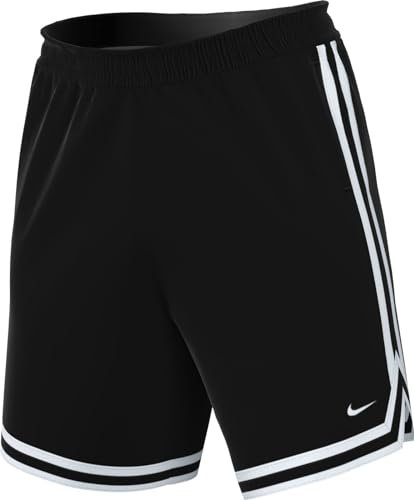Nike M Nk DF DNA 6in Short Pantalones Cortos, Negro y Blanco, Extra-Large para Hombre