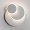 DELIPOP Wandlampe LED Modern Innen 15W, 350° drehbar Wandspot Aluminum Wandleuchte, Kreative 3 in 1 Schutz Wandbeleuchtung Runde für Schlafzimmer Wohnzimmer Korridor, Natürliches Licht 4500K