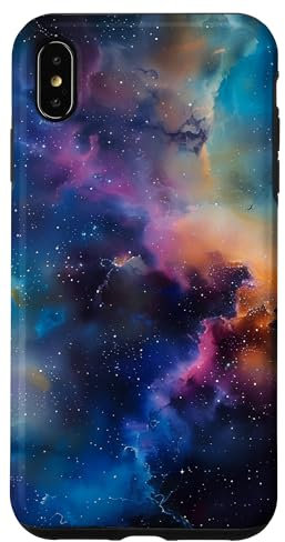 iPhone XS Max Space Galaxy Design Case